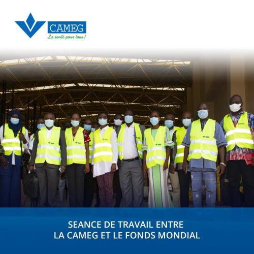 Séance de travail entre la CAMEG et le Fonds Mondial