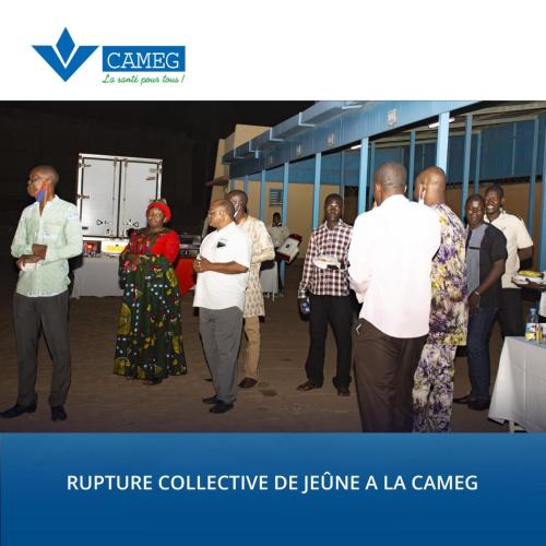 Rupture collective de jeûne à la CAMEG : Solidarité et prière pour la paix