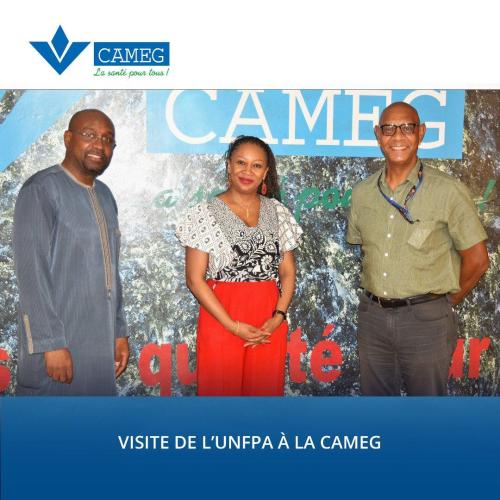 Visite de l’UNFPA à la CAMEG