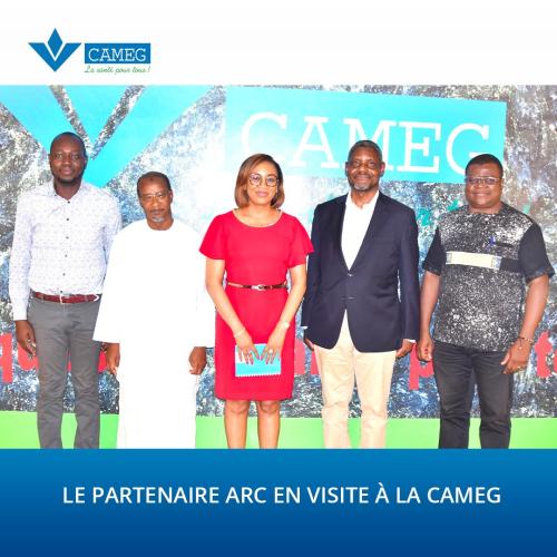 Le partenaire ARC en visite à la CAMEG