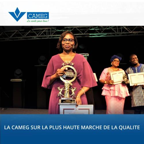 La CAMEG sur la plus haute marche de la qualité burkinabè